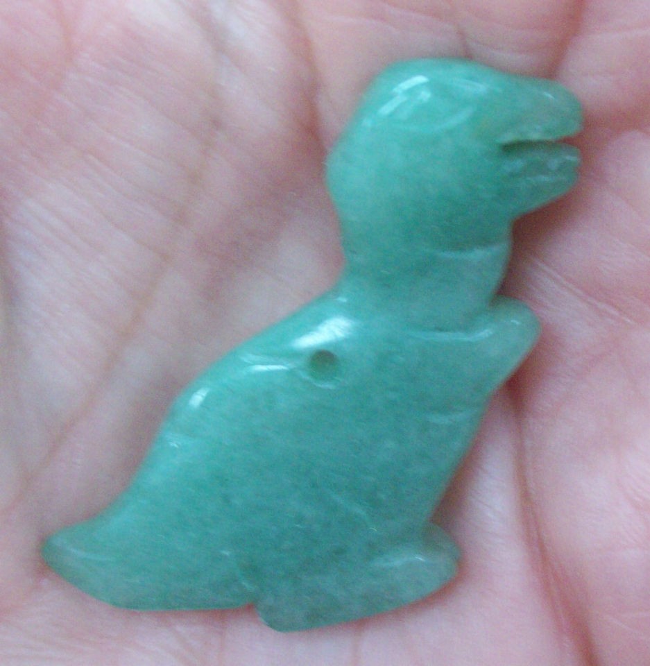   stone crystal healing reiki dinosaur pendant lamp pull charm