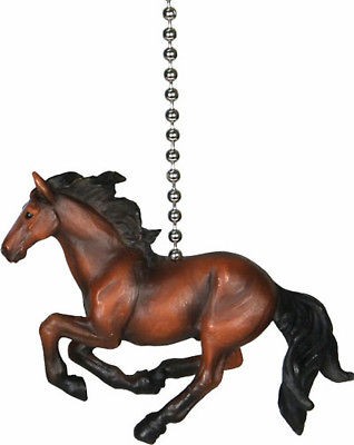 Cute Horse Fan Pull Western Decor   