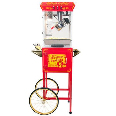 vintage popcorn machine