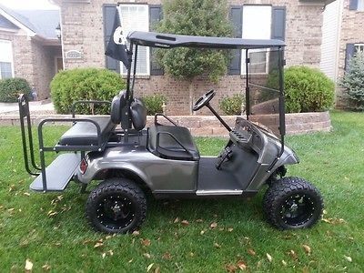 EZGO Electric 2007 TXT PDS Golf Cart   New High Torque Motor and New 