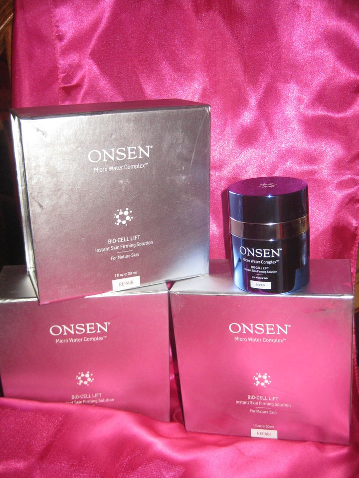 ONSEN Bio Cell Lift Instant Skin Firming Solution RETAIL Value $595