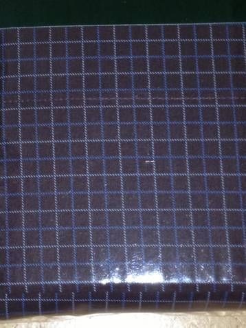 Ralph Lauren BROWN BLUE Check Tattersal QUEEN Sheet Set NEW