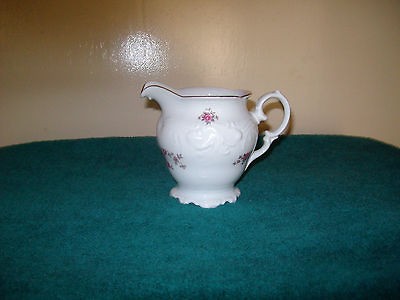 WAWEL TEA ROSE CREAMER MADE IN POLAND PINK ROSES.