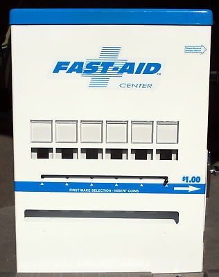 Fast Aid First Aid Medical Center Vending Machine Model VSM FAI Series 