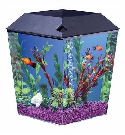 AQUA VIEW DIAMOND SHAPED AQUARIUM