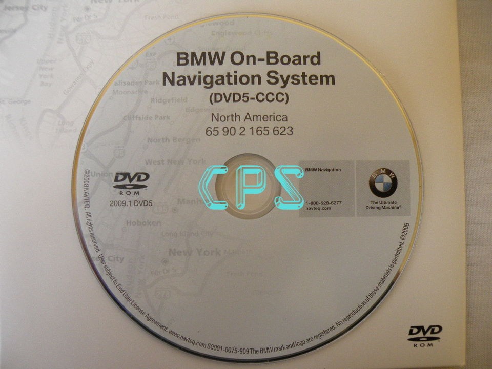 2007 2008 2009 2010 Genuine OEM BMW Navigation DVD Map # 677 Mini 