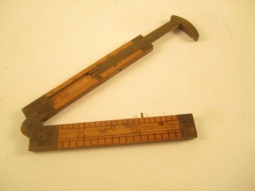 The C S Co. Chapin Stephens 36 Caliper Boxwood 2F/6 Rule