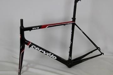 2011 Cervelo R3 Frame Fork and 3T Carbon Seatpost Size 58cm