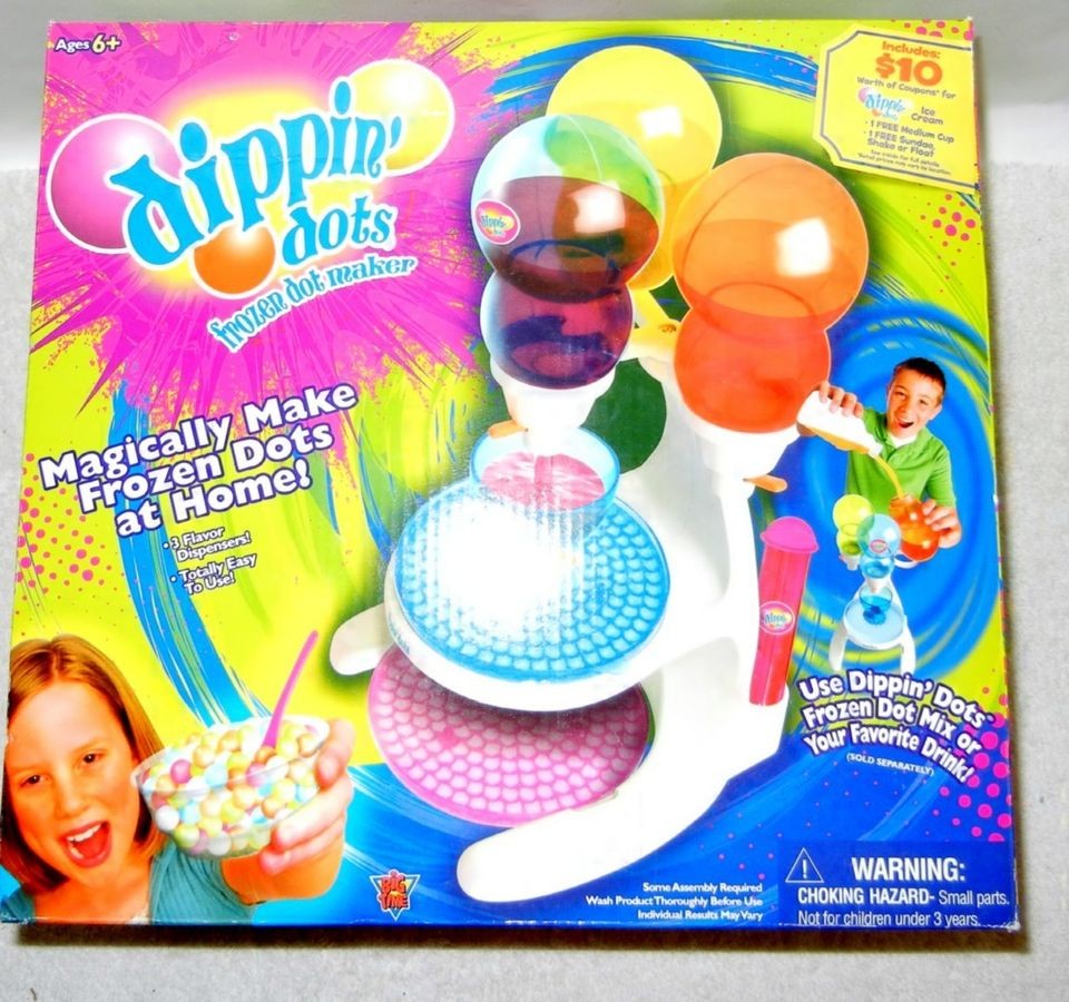 Dippin Dots Frozen Dot Maker Magically Make Frozen Dots At Home 6 