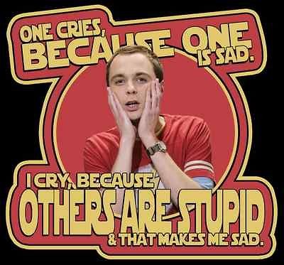 New TV Classic Big Bang Theory Sheldon quote custom tee