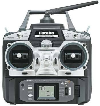 Futaba 6EX Heli 2.4GHz Transmitter W/ R617FS RX