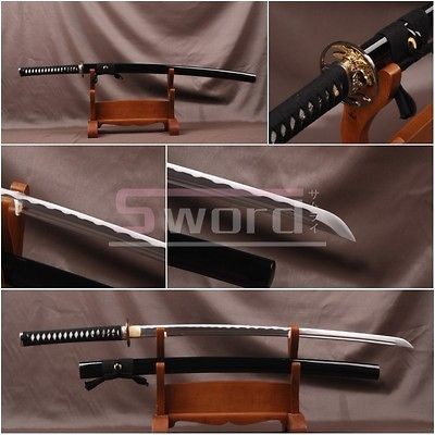 Art Japanese handmade sword samurai katana carbon steel practical 