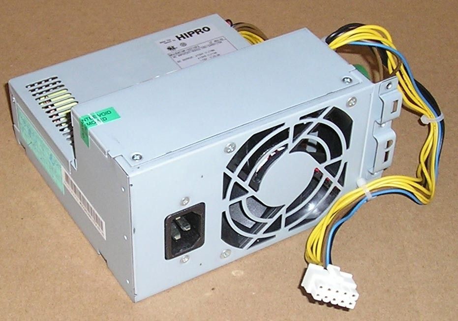 Gateway Profile6 Power Supply, Hipro HP U271GF3, 6501124, 10 Pin