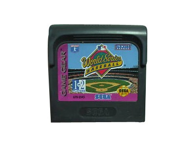 World Series Baseball (Sega Game Gear, 1993) ~Sports ~1 or 2 Players 