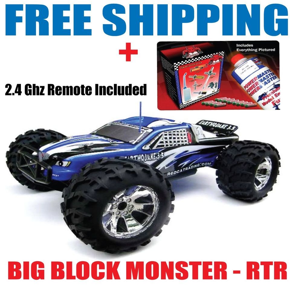 Nitro Gas RC Truck 4WD Buggy 1/8 Car New EARTHQUAKE 3.5 Ultimate 