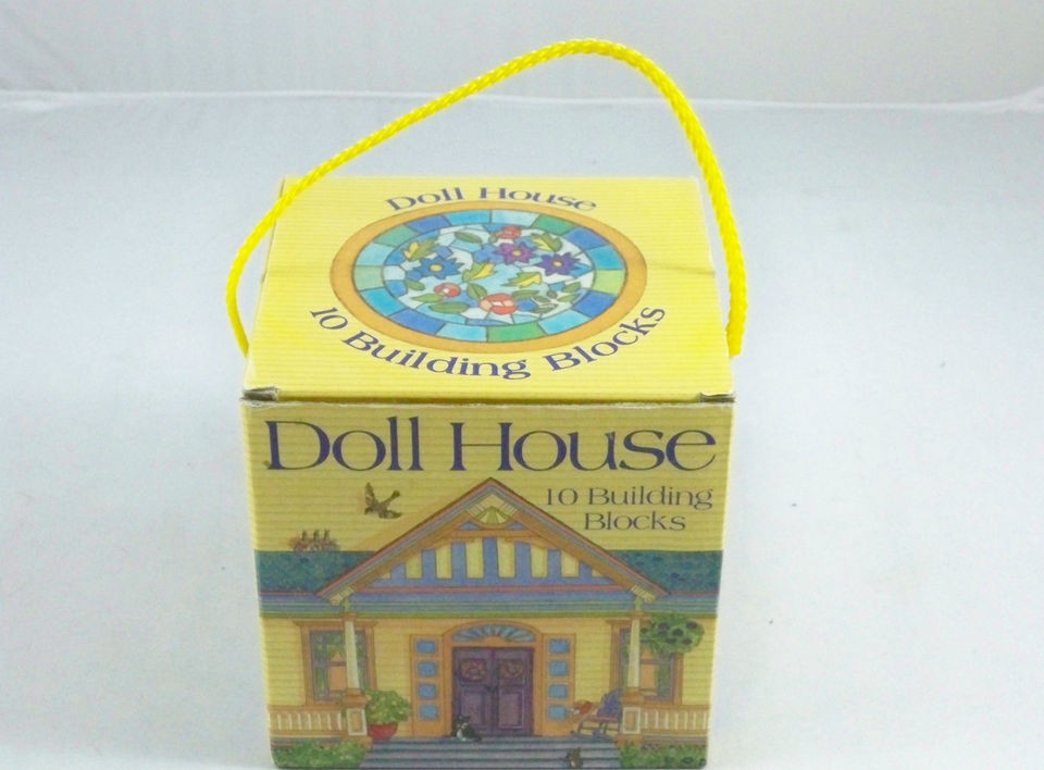   and Play Victorian Doll House Blocks Age 2+ WJ Fatasy 2002 Girl Gift