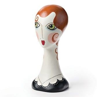 17.5 Faboo Dapper Dan Vintage Style Mannequin Head Figure