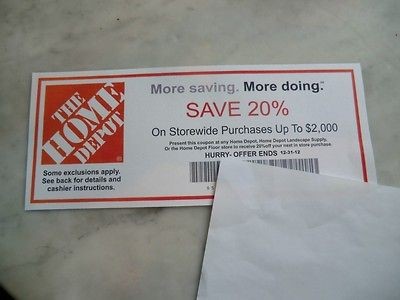  COUPON 20% OFF UP TO $2000 USE @ LOWES   12/31/2012