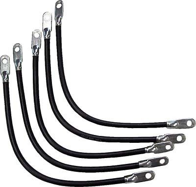 Club Car DS Battery Cable Set 48 Volt 6 Gauge 1995+ Golf Cart