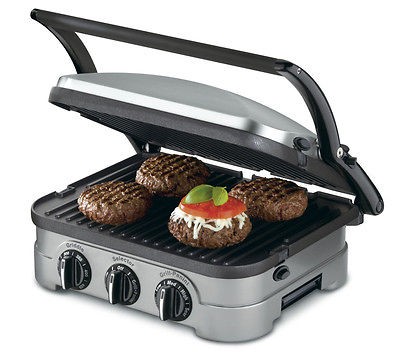 Cuisinart GR 8 Indoor Grill multifunctiona​l Griddler Gourmet maker 