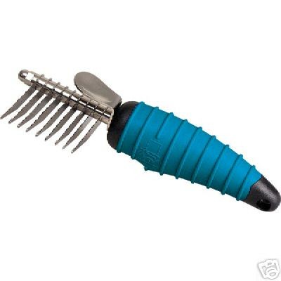 DOG Dematting MATBREAKER Comb Rake 12 Blade LONG Tooth