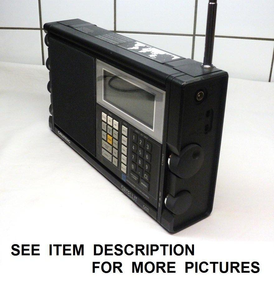 GRUNDIG SATELLITE 500 WORLD BAND RADIO, SHIPPING WORLDWIDE