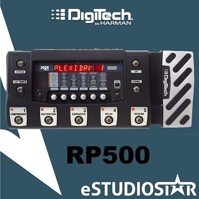 DIGITECH RP500 RP 500 MULTI EFFECTS GUITAR PROCESSOR PEDAL NEW