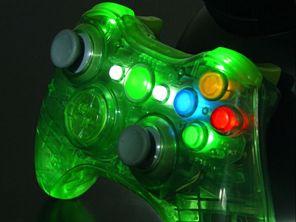 XCM Wireless Controller Shell *Halo Green* for XBox 360