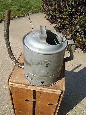 Collectible Vintage Oil Can Dispenser With Spout~