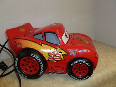 Disneys Cars Lightning McQueen radio/CD player music boom box