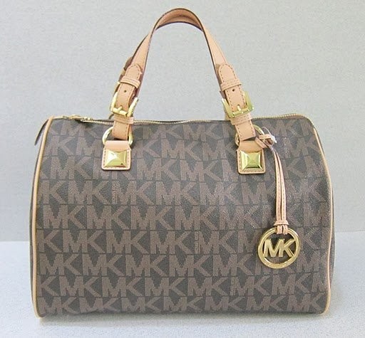 michael kors handbag grayson brown in Handbags & Purses