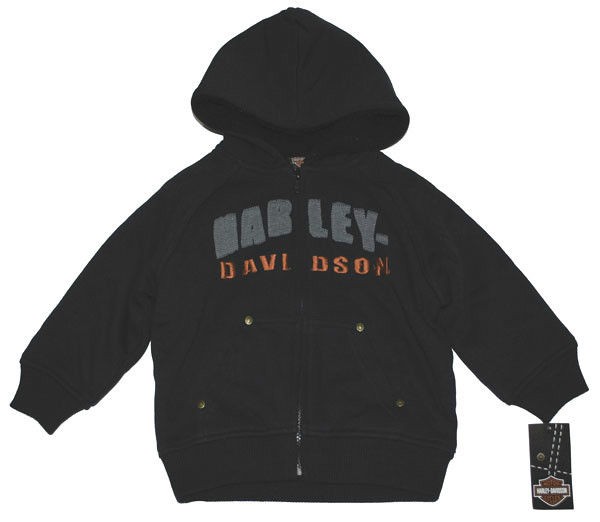 HARLEY DAVIDSO​N® BOYS SHERPA LINED FLEECE HOODED JACKET 3171154 