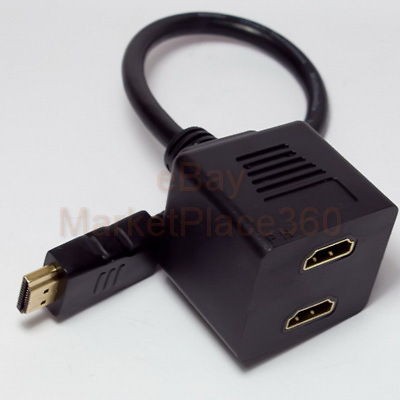 Port HDMI Splitter in Video Cables & Interconnects