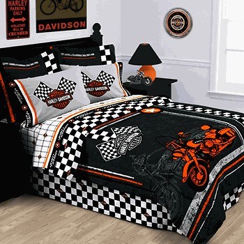 harley davidson queen bedding in Bedding