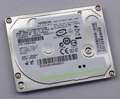   Travelstar HTC368030H5CE00 1.8 30GB HDD For Video Camera Hard Drive