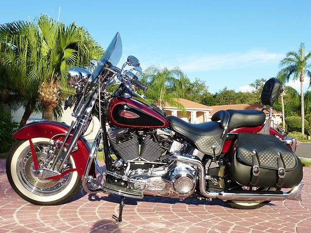 Harley Davidson  Softail 2002 HERITAGE SPRINGER ALL CHROMED OUT 