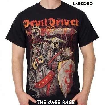 DEVIL DRIVER   T SHIRT   THE KNIGHT   HEAVYMETAL   1SIDED   S,M,L,XL 