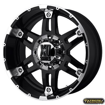 Federal Couragia 33x12.50x20 & 20 XD Spy XD797 Rims