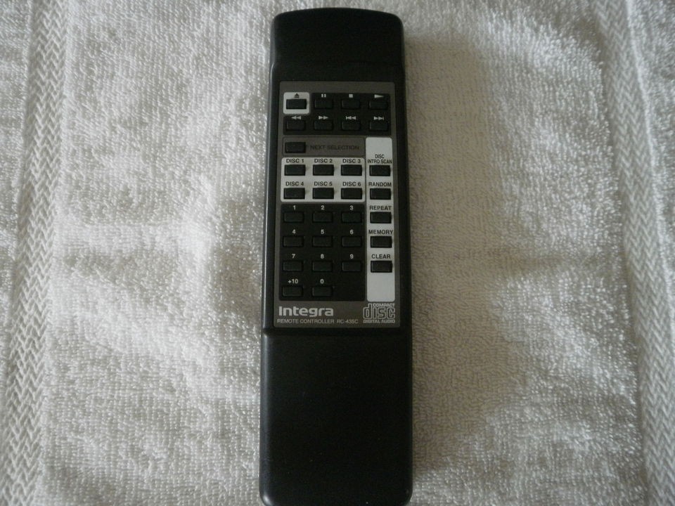   RC 435C Remote Control for Multi  Disc CD Player   Controller Unit