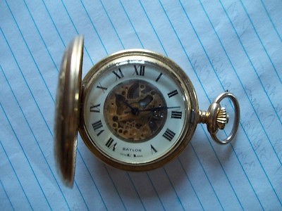 Baylor Pocket Watch 17 jewel Swiss movement Stopped working MAKE AN 