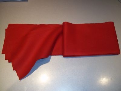 6ft Red BCE Pool Table Cushion cloth strips