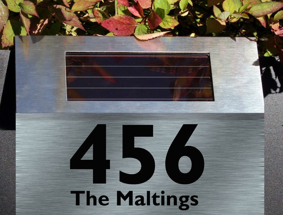 solar house number in Yard, Garden & Outdoor Living