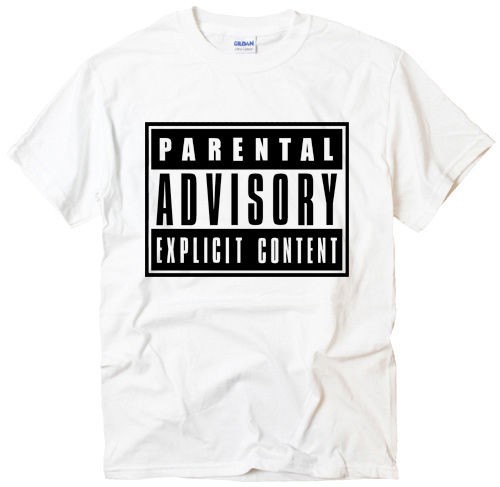 PARENTAL ADVISORY EXPLICIT LYRICS 8 colors t shirt