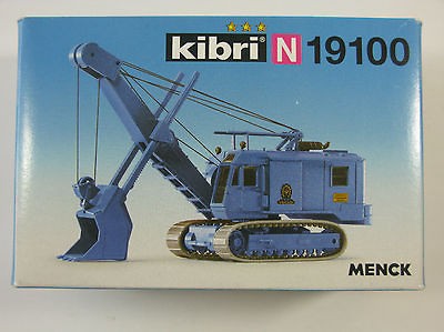 NEW KIBRI N Scale Model 19100   MENCK Excavator With Shovel