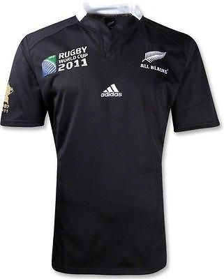 BNWT NEW ZEALAND ALL BLACKS RUGBY WORLD CUP 2011 WINNERS SHIRT