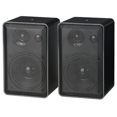 300 Watt Pair 3 Way Indoor/Outdoor/Surround Sound/Bookshelf Home 