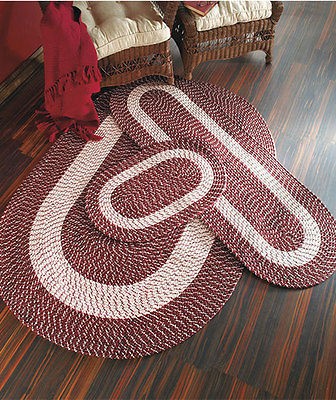 oval braided rugs in Area Rugs