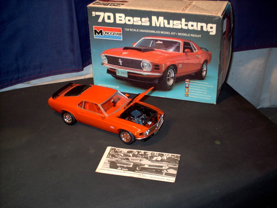 Model Kit 70 Boss Mustang Built