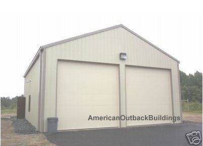 EXTRA LARGE 2 CAR GARAGE  All Clearspan  SHOP STEEL BUILDING METAL 