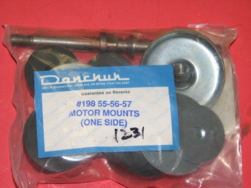 55 56 57 Chevy Motor Mount Set NEW 1955 1956 1957 Chevrolet